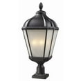 thumbnail image 2 of Z-Lite 513PHS-BK-PM Waverly 25-1/4"H 1 Light Outdoor Post Light in Black,, 2 of 3
