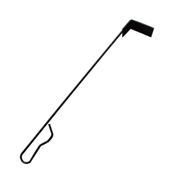 Ipretty Fireplace Rake Heavy Duty Stainless Steel Cleaner Elongated Fireplace Charcoal Rake for Fire Pits Pizza Oven Wood Stove Smokehouses Kettle Campfire Outdoor Grilling Party Garden gorgeous