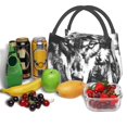 thumbnail image 3 of Fotbe Majestic Wolf Landscape Bolsa Térmica Portátil con Estampado, Bolsa de Entrega de Alimentos Aislada, Bolsa Reutilizable de Gran Capacidad para Comidas y Supermercado, 3 of 6