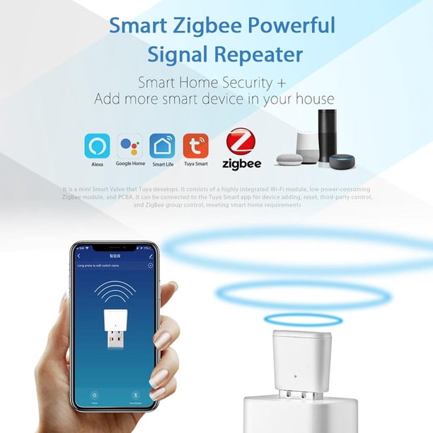 Repetidor de señal USB, enrutador WiFi, amplificador inteligente para Tuya Zigbee Likrtyny Componentes de la computadora