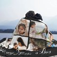 thumbnail image 6 of Custom Memorial Blankets with Photo Personalized in Loving Memory Picture Name Date Throws Blanket, Sympathy Gifts for Loss of Mom Dad Friends Pet(30"x40"), 6 of 6