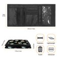 thumbnail image 6 of FUIALDOLG Polyester Fabric Children's Trifold Wallet with Magic Sticker Zipper Closure, Youth Wallet for Outdoor Travel and Sports, 6 of 7
