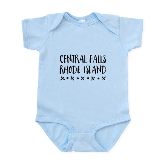 CafePress - Central Falls Rhode Island Body Suit - Baby Light Bodysuit, Size Newborn - 24 Months
