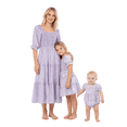 thumbnail image 2 of Mother and Daughter Family Matching Dress Floral Print Dress Mommy and Me Summer Family Outfits, 2 of 9