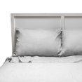 thumbnail image 2 of Chambray 3-Piece Gray Twin Sheet Set, 2 of 3