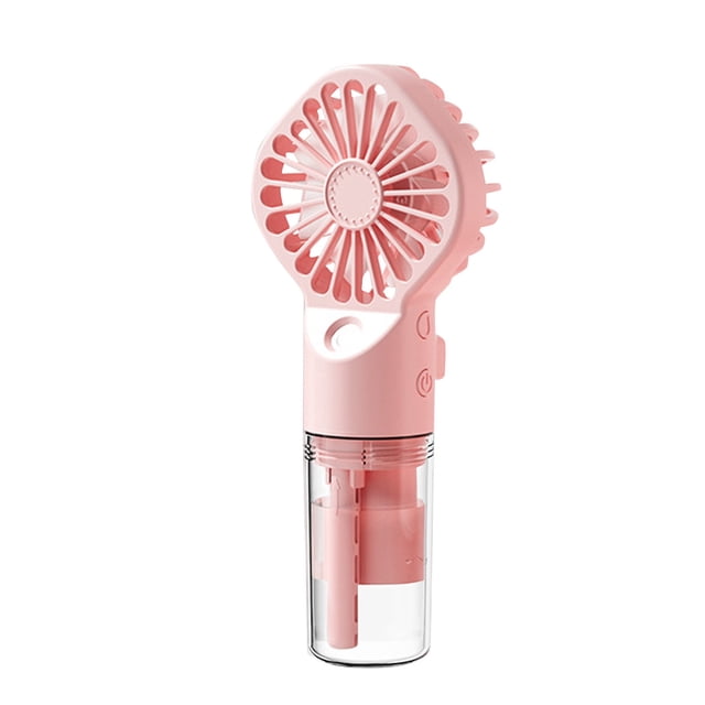 Hot Sale!Handheld Fan Pocket Fan USB Rechargeable Portable Misting Fan With 4 Adjustable Speed, Battery Operated Personal Fan Spray Water Mist Fan For Outdoor