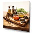 thumbnail image 2 of Designart "Fragrant Herb Ensemble in Green" Food & Beverage Wall Art - Traditional Green Spices Bedroom Canvas Wall Art, 2 of 6