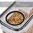 thumbnail image 2 of 4Pcs Cereal Storage Container Set, PP Airtight Food Storage Containers 4L for Cereal, Snacks and Sugar, 2 of 6