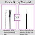 thumbnail image 6 of QIQUWOHUL Stretchy String For Bracelets 4/2 1 Mm Sturdy Elastic String Elastic For Jewelry Making Necklaces Beading, 6 of 8