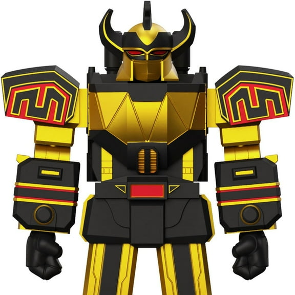Power Rangers Ultimates Megazord Black Gold Action Figure