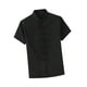thumbnail image 5 of Camisa de kung fu Fernando traje Tang para hombre manga corta Negro 119 cm, 5 of 8