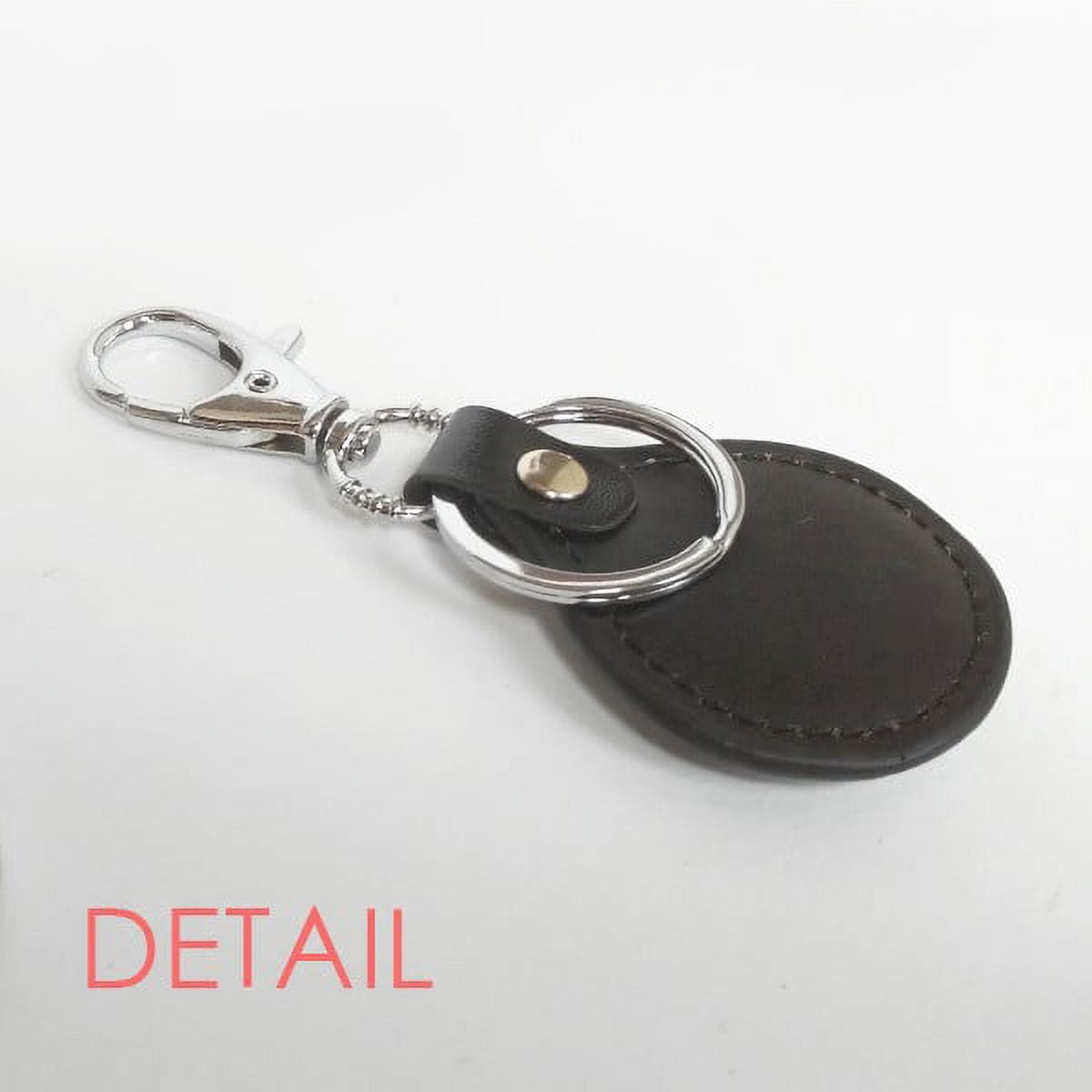 Logo Danger Line No Entry Key Link Chain Ring Keyholder Finder Hook Metal