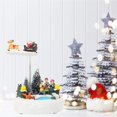 thumbnail image 3 of Kearding Adorno navideño LED luminoso giratorio caja de música Navidad resina creativa artesanía Navidad luz caja de música Kits de decoración para fiestas No. 4 Kearding HA042032-04, 3 of 6