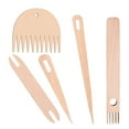 thumbnail image 2 of Weaving Loom Tool DIY Weaving Tool for Tapestry Tapestry Wall Hanging 5 Pieces, 2 of 10