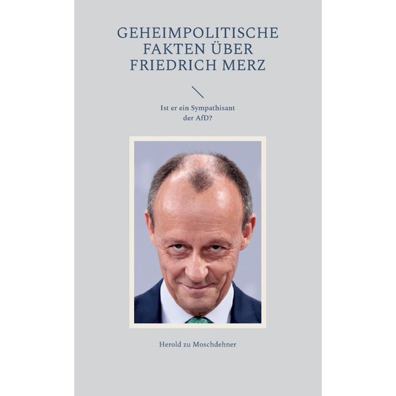 Geheimpolitische Fakten über Friedrich Merz: Ist er ein Sympathisant der AfD?, (Paperback)
