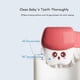 thumbnail image 4 of Blue U-shaped toothbrush for children aged 6-12 years, food-grade soft silicone brush head, 360 oral teeth cleaning design, suitable for toddlers and, 4 of 4