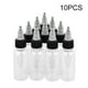 thumbnail image 2 of 10 botellas vacías redondas de plástico transparente para pigmento de color de tinta de tatuaje con accesorios de tatuaje, 2 of 6