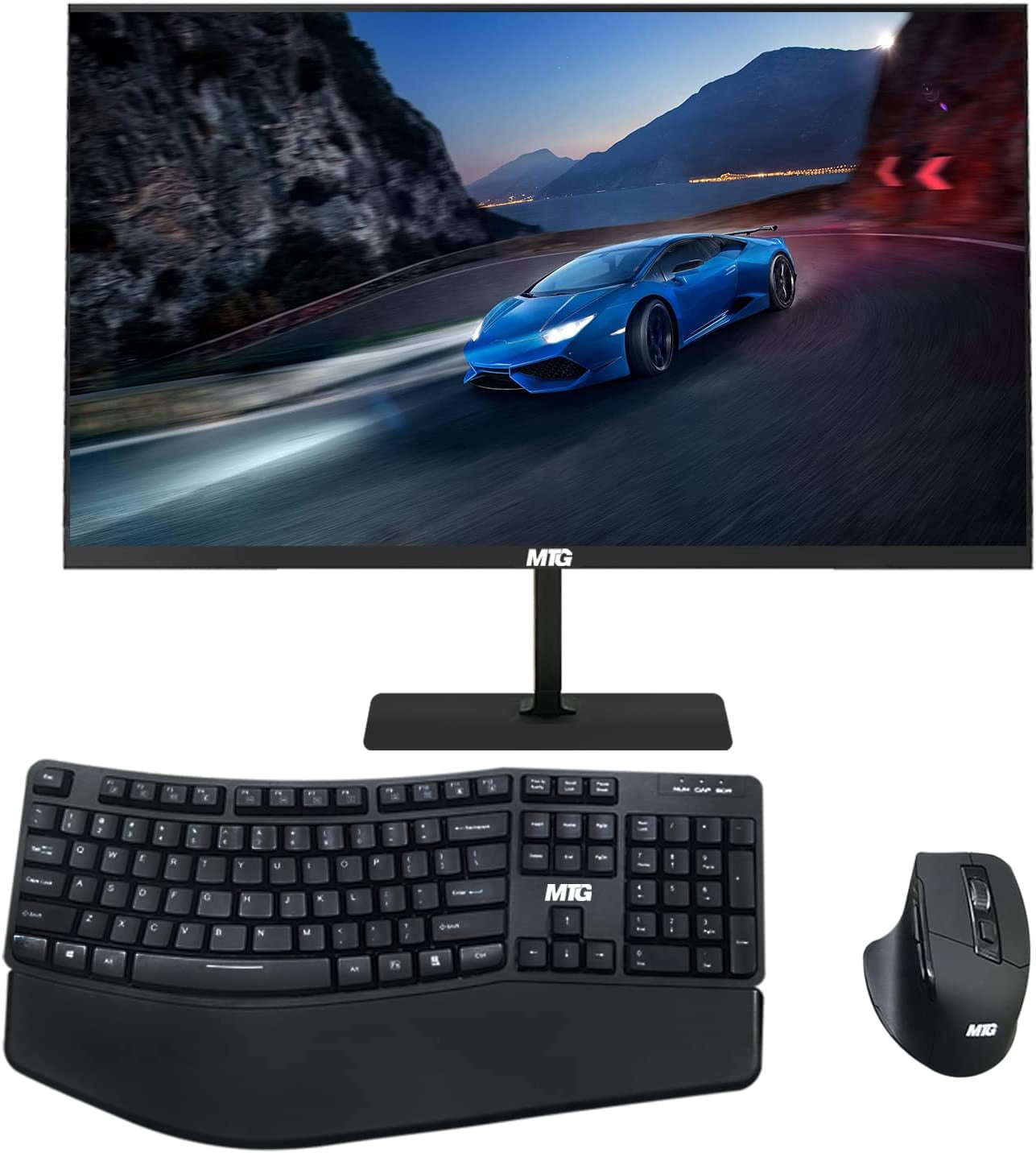 Restored TechMagnet All in one Desktop Computer,Cheetah 6,Intel Core i5 6th Gen ,8GB DDR3,240GB SSD,New 22 inch LED,MTG Wireless Ergonomic Keyboard Mouse Windows 11 Pro