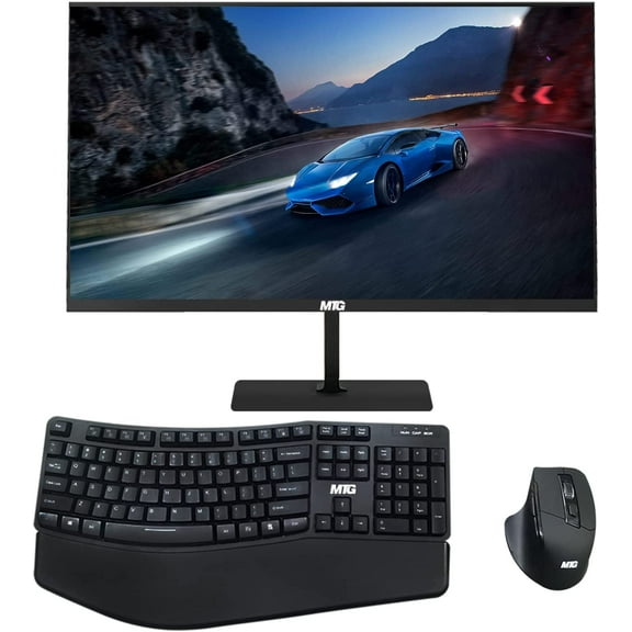 Restored TechMagnet All in one Desktop Computer,Cheetah 6,Intel Core i5 6th Gen ,8GB DDR3,120GB SSD,New 22 inch LED,MTG Wireless Ergonomic Keyboard Mouse Windows 11 Pro