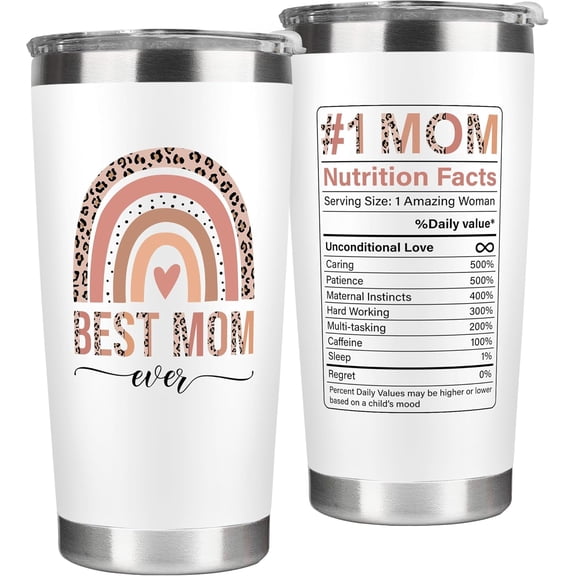 Gifts for Mom from Daughter Son - Birthday, Valentines, Mothers Day Mom Gifts for Wife, Her - Mother's Day Gift Ideas for Mama, Mother - Gift for New Moms, Mothers - 20 Oz Tumbler