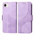 thumbnail image 1 of Funda GANGXUN para iPhone SE 2024 con diseño acolchado elegante, cuero PU, protección total y ajuste preciso, 1 of 5