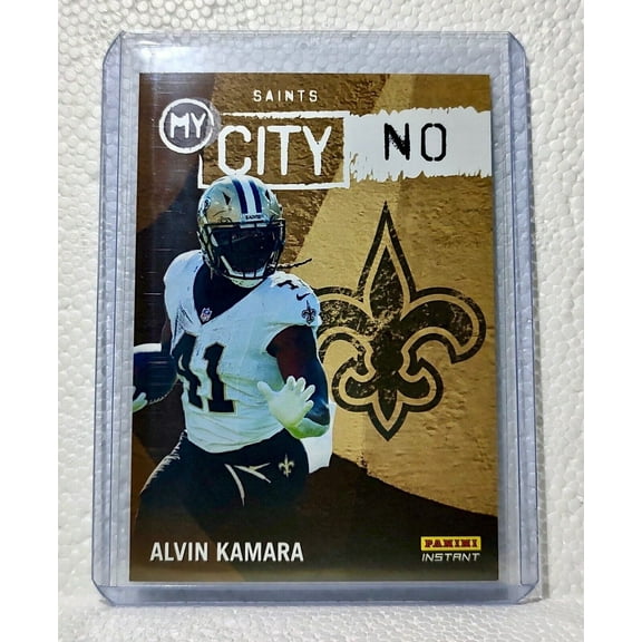 Alvin Kamara 2023 Panini NFL #27 My City Football Card Saints 1/344