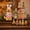 #01-B, variant on Interchangeable Seasonal Animal Wooden Decor Set with Magnetic Hats, Cute Cat Desk Sign for Home Office, Tiered Tray, and Farmhouse Tabletop Display