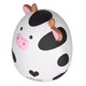 thumbnail image 1 of Emoshayoga Coin Bank Hucha de Cerdo Blanca con Diseño de Dibujos Animados Lindo, Forma Encantadora, Tacto CómodoHucha de Monedas para Niños y NiñasRegalo de Cumpleaños, 1 of 5