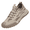 Khaki -AL12, variant on Domzle Roofing Shoes for Men - Safety Work Shoes, Steel Toe Anti Slip Insulating, Lightweight Breathable Gray Wide 10