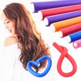 thumbnail image 4 of Salón de belleza Rodillos para el cabello flexibles sin calor Rizadores Espuma suave Flexi Twist Curling Rods para cabello corto y largo, 4 of 5