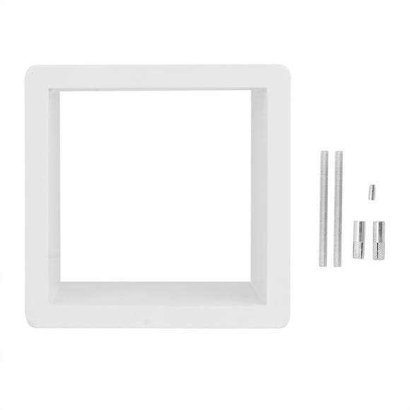 DIY Floating Storage & Organizer Shelf Set Modular White Wall Cubes