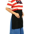 thumbnail image 2 of Half Apron, Black Kitchen Aprons, With Pockets For Home Kitchen Accessory, 2 of 8