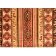 thumbnail image 1 of Ahgly Company Indoor Rectangle Oriental Orange Modern Area Rugs, 2' x 4', 1 of 4