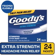 (2 pack) Goody's Extra Strength Headache Powder, 24 Powder Sticks