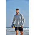 thumbnail image 6 of Pinspark 2 Pack Men's Rash Guard Shirts with Thumb Holes Lightweight UPF 50+ Long Sleeve Sun Shirt Quick Dry Fishing Shirt for Men, 6 of 6