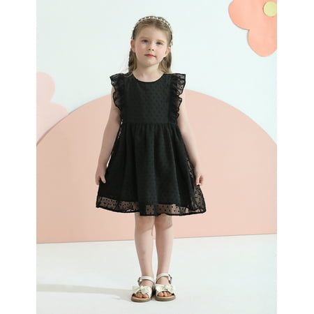 

18M-6T Girls Casual Dresses-Adorable Little Kid Girls Princess Collection Dress for Toddler Girls