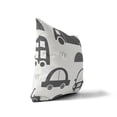 thumbnail image 3 of Traffic Ivory Throw Pillow, 3 of 4