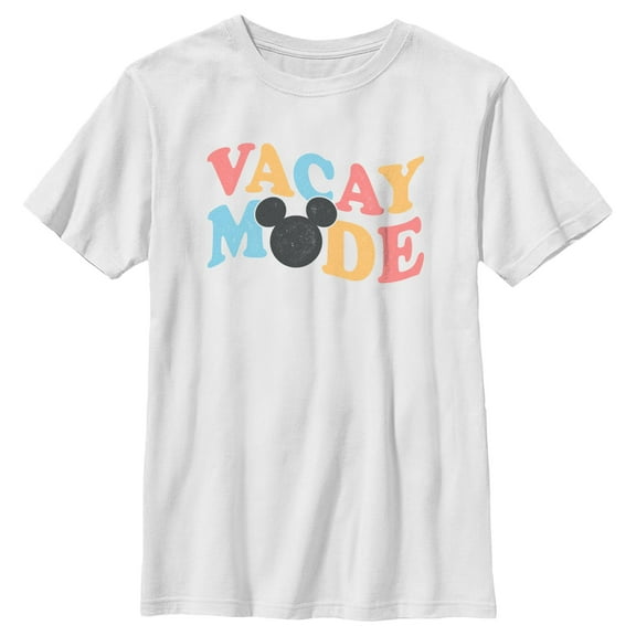 Boy's Mickey & Friends Groovy Vacay Mode Graphic T-Shirt