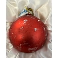 thumbnail image 2 of Icon Saint George Ball, Scenic Glass Ornament by G.DeBrekht, 3.5”, 2 of 2