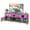 Washed Gray, variant on Dextrus TV Cabinet with Storage, LED Lights, and Power Outlet, TV Stand for Living Room, Bedroom, or Apartment, Accommodate 65 Inch TVs, Black