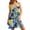 Dark Blue, variant on Summer Dresses for Women Strapless Beach Cover Ups Tube Top Dresses for Women Casual Vacation Floral dress for women Hawaiian Dress for Women Multicolor XXL