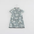 thumbnail image 4 of URMAGIC Toddler Baby Girl Chinese Cheongsam Dress Qipao Classical Dress Outfit Set Clothes 0-5 Years, 4 of 11