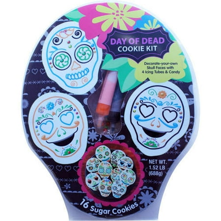 Halloween Skull Cookie Kit 24 3 Oz Pack Walmart Com