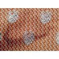 thumbnail image 5 of oneOone Cotton Poplin Orange Fabric Abstract Block Craft Projects Decor Fabric Printed By The Yard 56 Inch Wide, 5 of 5