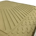 thumbnail image 6 of UAA 9020 All Season HD 9020 Style 4pc Rubber Floor Mats Set - Beige, 6 of 8