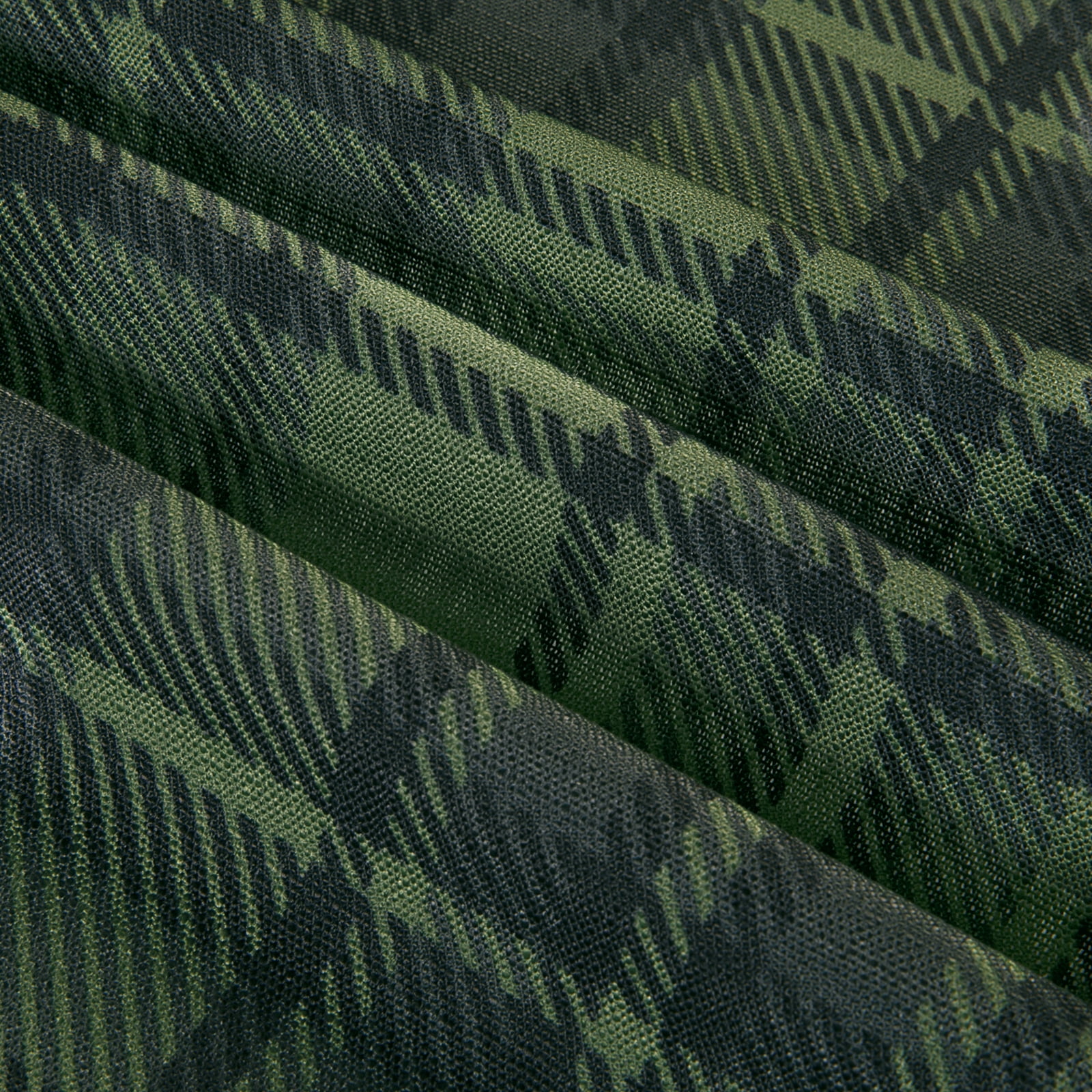 TWOPAGES 52 X 108 Inches Long Drape 1 Panel Light Filtering Pinch Pleated Linen Blend Plaid Print Curtain for Bedroom, Evergreen