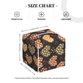 thumbnail image 4 of Yiaed Heart Print Tissue Box Cover, PU Leather Decorative Organizer for Tabletop, Bathroom, Car, Office Creative Decorative, 4 of 7