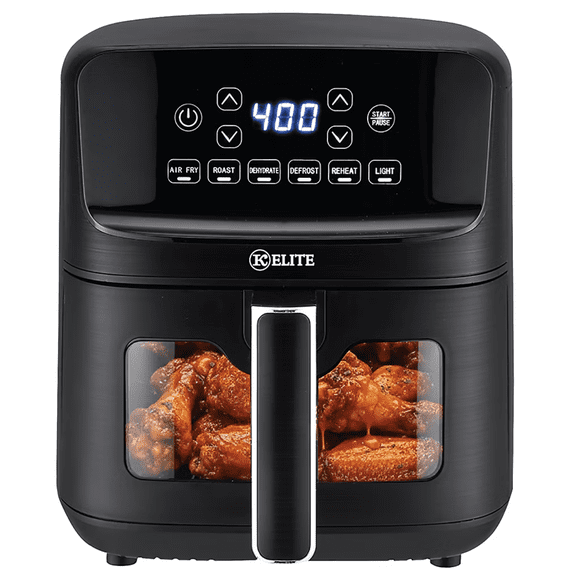 Kitchen Elite 5-Qt. Digital Air Fryer with Non-Stick Basket