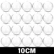 thumbnail image 1 of Bolas de adornos navideños transparentes, bolas huecas de plástico rellenables para hacer tú mismo, colgantes para árbol de Navidad, fiestas de bodas, regalos de decoración para el hogar, 1 of 6