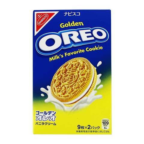 Japanese Nabisco Golden Oreo Vanilla Flavor 6 7 Oz 192 G Walmart Com Walmart Com
